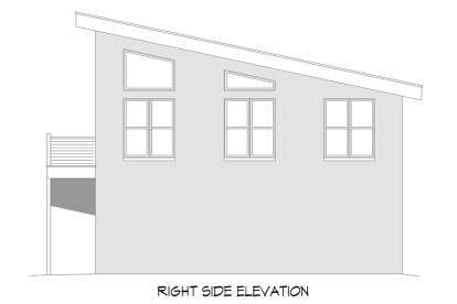 Contemporary House Plan #940-00347 Elevation Photo