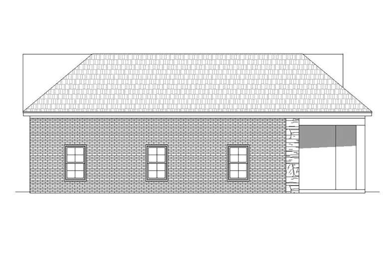 Mountain House Plan #940-00349 Elevation Photo