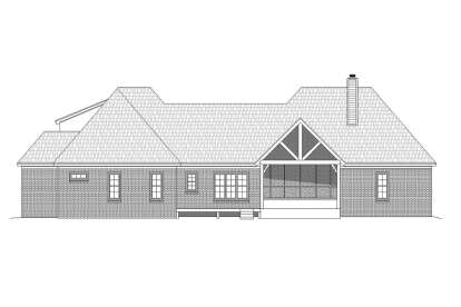 Craftsman House Plan #940-00352 Elevation Photo