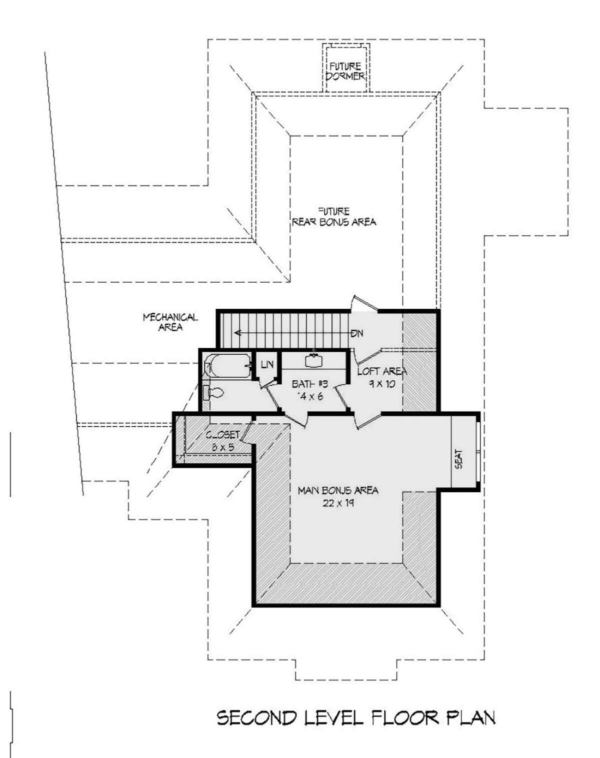 Second Floor for House Plan #940-00352
