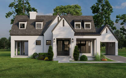 House Plan House Plan #25634 Front Elevation 