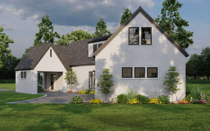 European House Plan #8318-00207 Elevation Photo