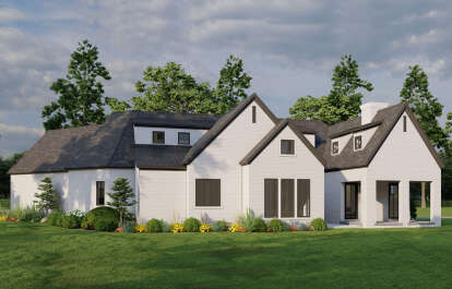 European House Plan #8318-00207 Elevation Photo