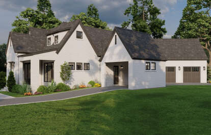 European House Plan #8318-00207 Elevation Photo