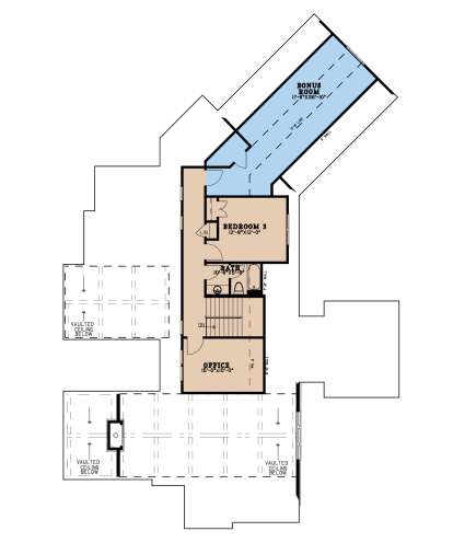 Second Floor for House Plan #8318-00207