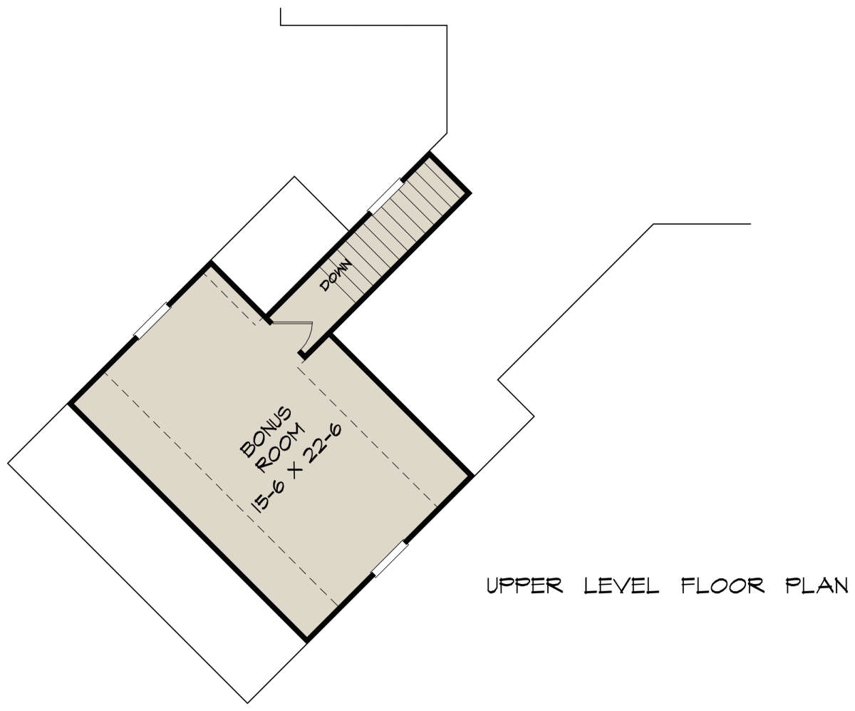 Bonus Room for House Plan #6082-00188
