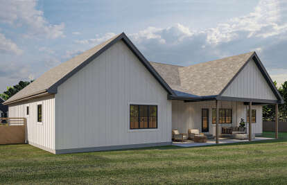 Modern Farmhouse House Plan #963-00566 Elevation Photo