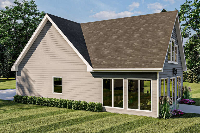 Modern Farmhouse House Plan #963-00567 Elevation Photo