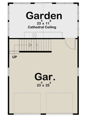 Garage Floor for House Plan #963-00567