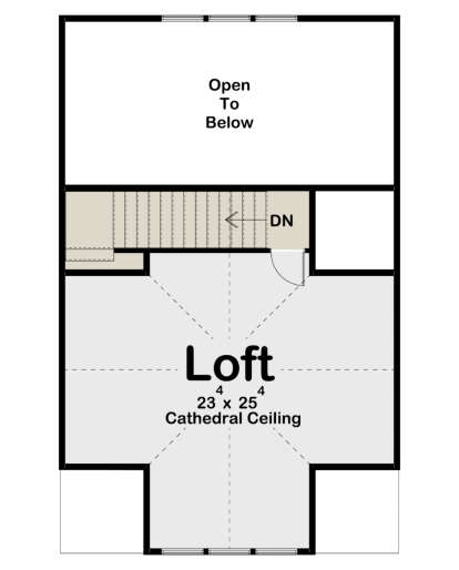 Second Floor for House Plan #963-00567