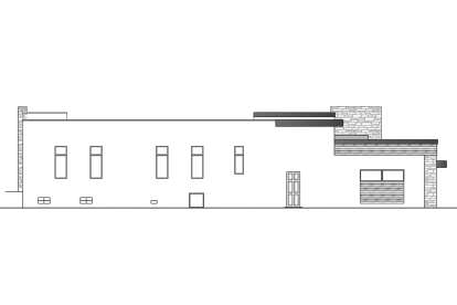 Contemporary House Plan #5565-00056 Elevation Photo