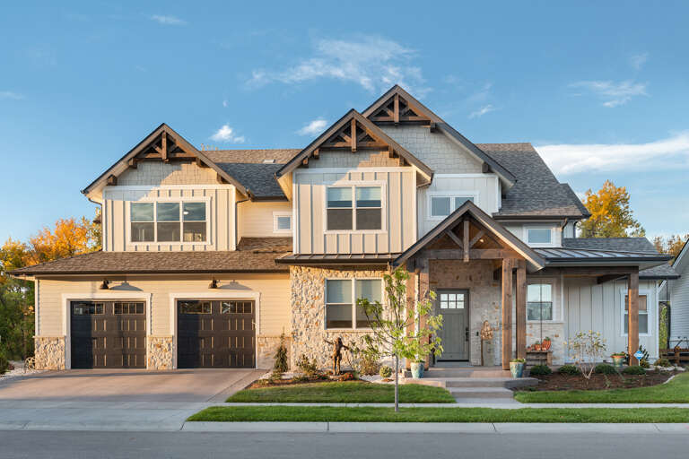 Craftsman House Plan #5631-00154 Elevation Photo