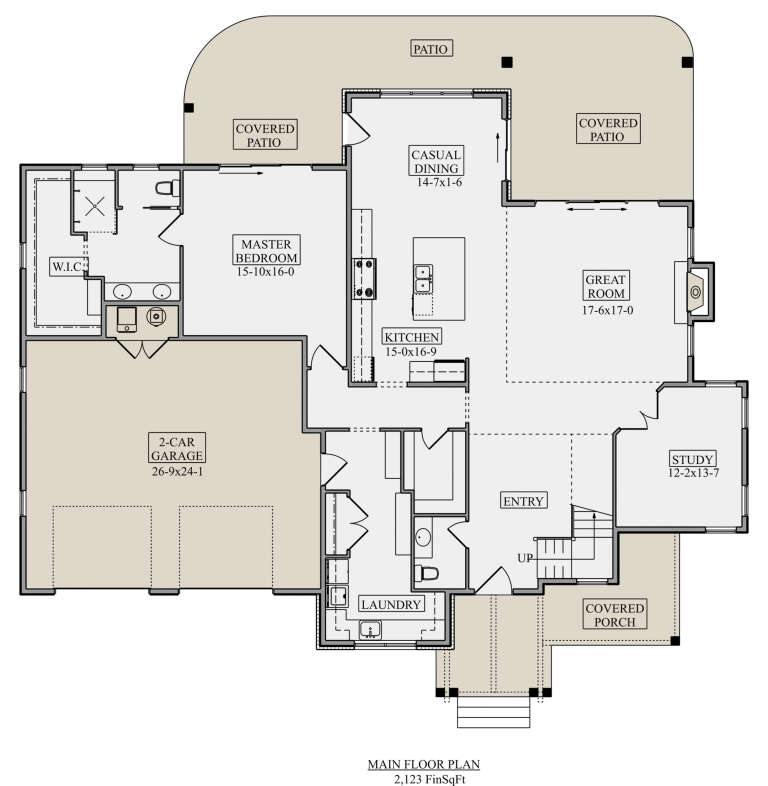 House Plan House Plan #25639 Drawing 1