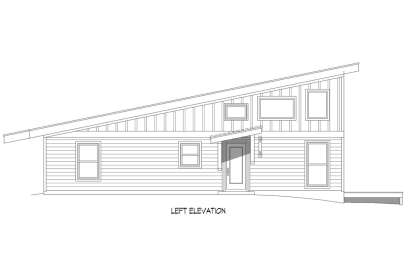 Modern House Plan #940-00355 Elevation Photo