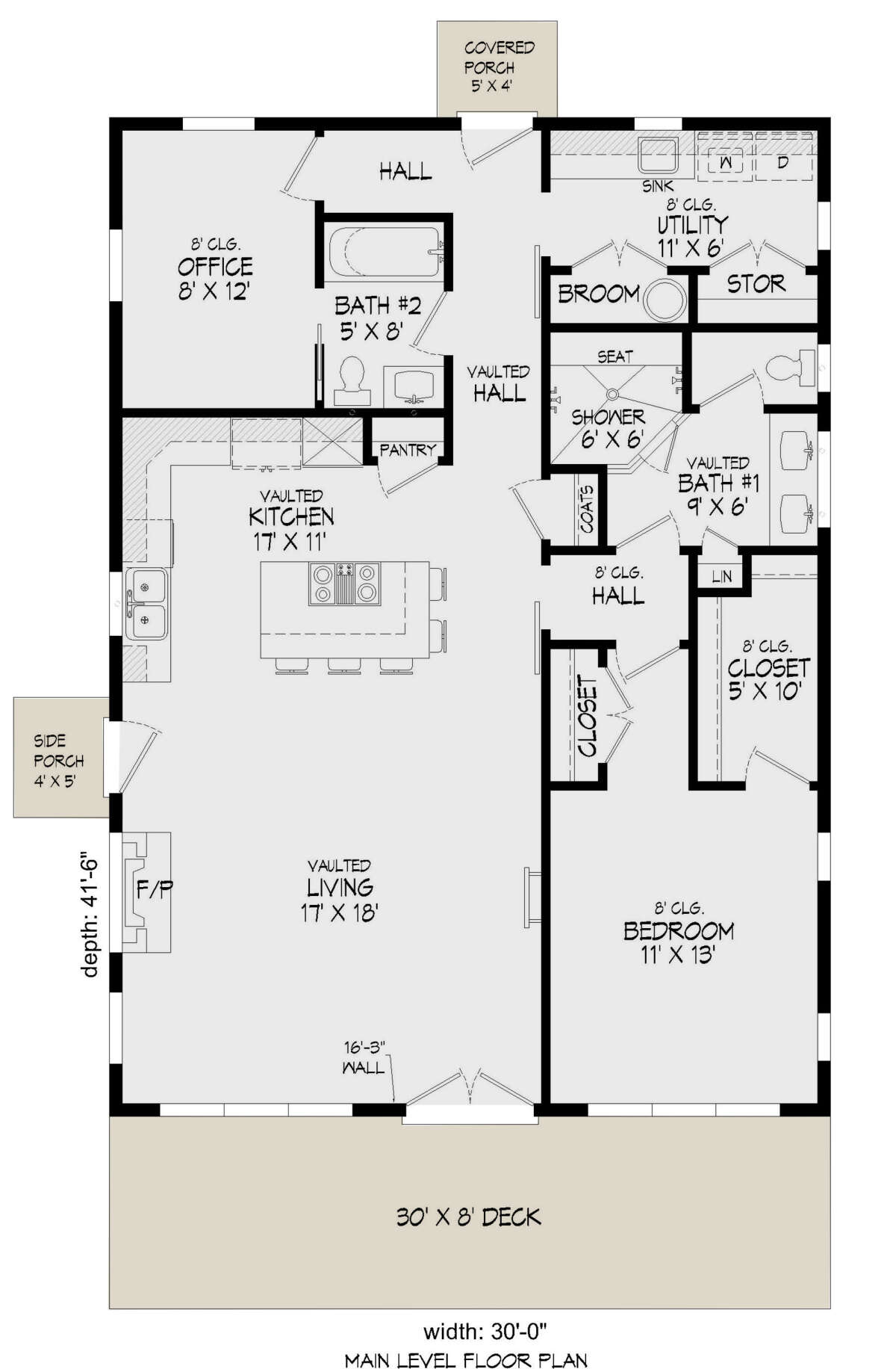 Main Floor for House Plan #940-00355
