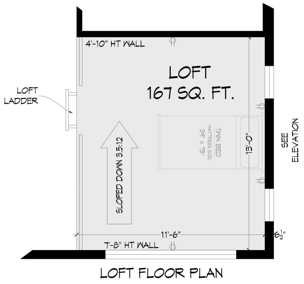 Loft for House Plan #940-00355