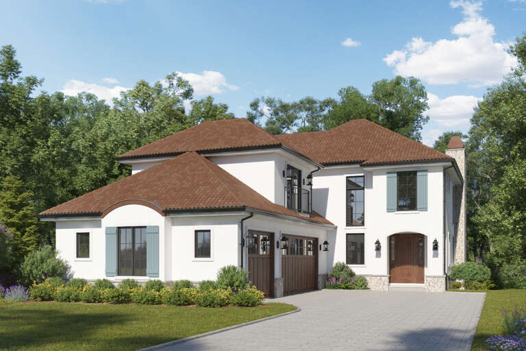 House Plan House Plan #25644 Front Elevation 