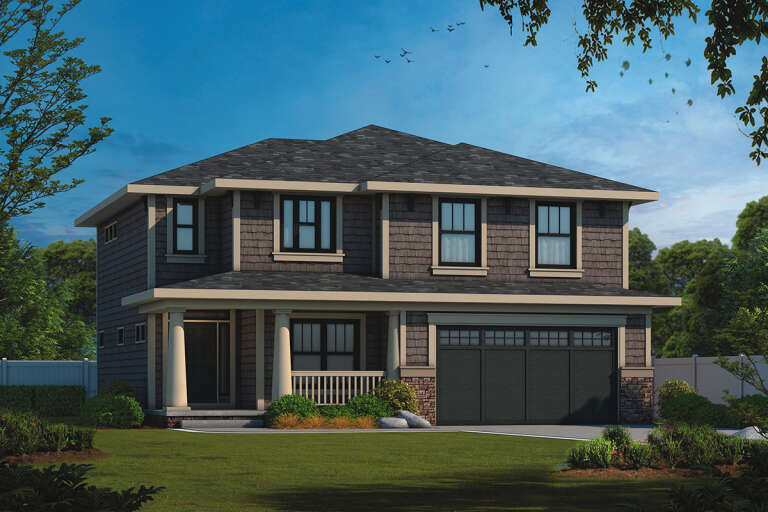 House Plan House Plan #25648 Front Elevation 