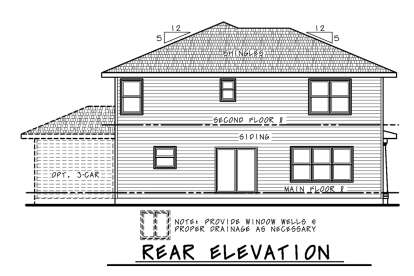 Craftsman House Plan #402-01703 Elevation Photo