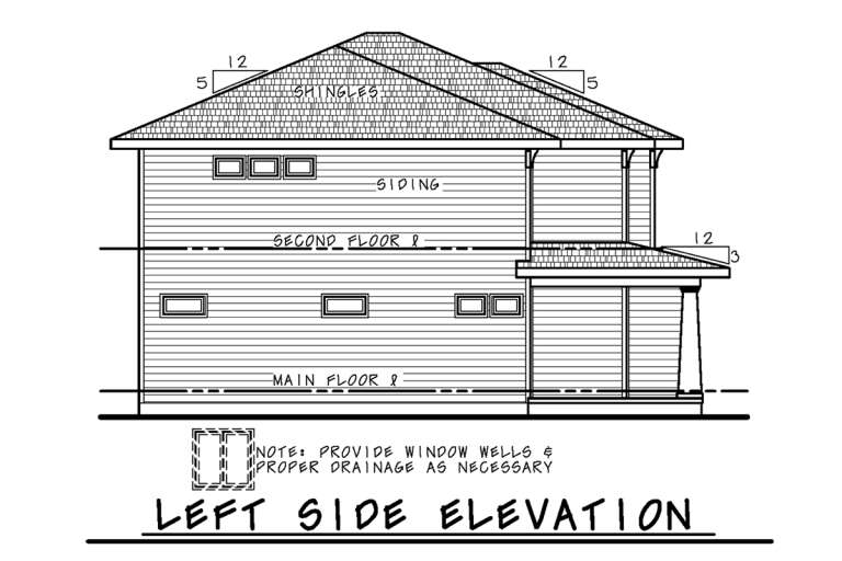 Craftsman House Plan #402-01703 Elevation Photo