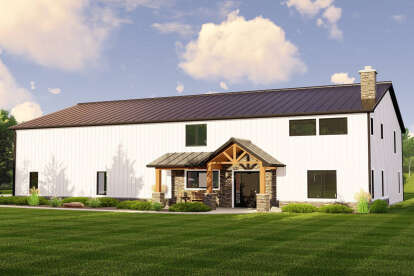 Barn House Plan #5032-00100 Elevation Photo