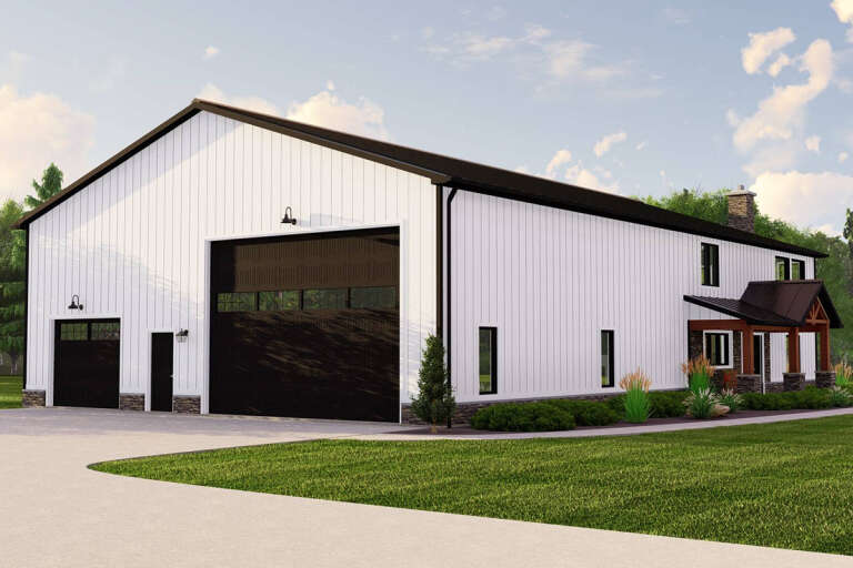 Barn House Plan #5032-00100 Elevation Photo