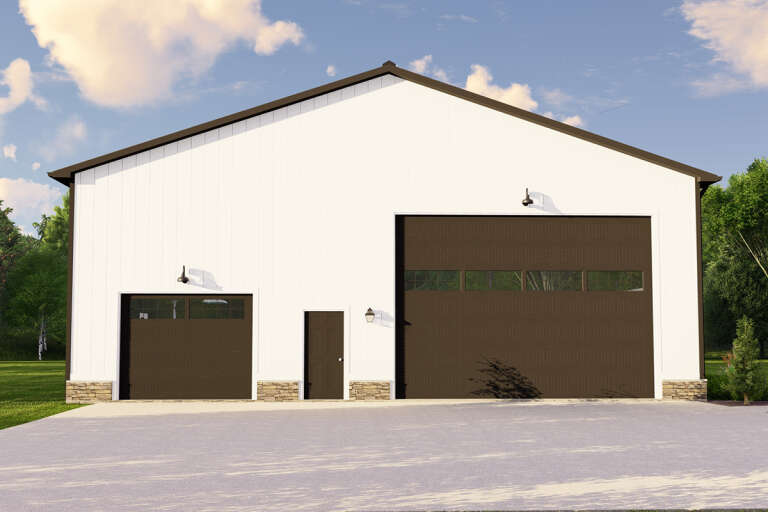 Barn House Plan #5032-00100 Elevation Photo