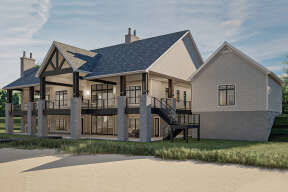 Modern Farmhouse House Plan #963-00568 Elevation Photo