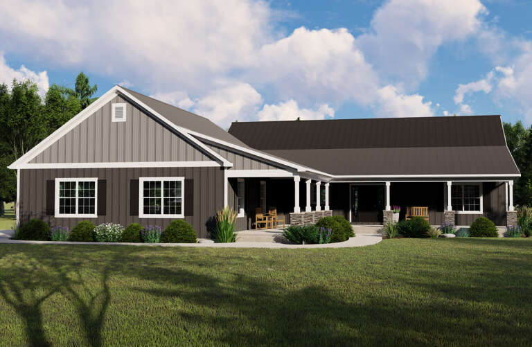 House Plan House Plan #25654 Front Elevation 
