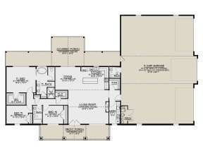 Main Floor for House Plan #5032-00104