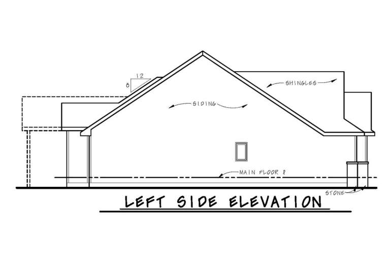 Craftsman House Plan #402-01704 Elevation Photo
