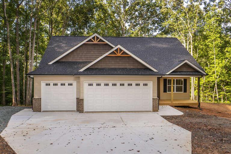 Craftsman House Plan #402-01704 Elevation Photo