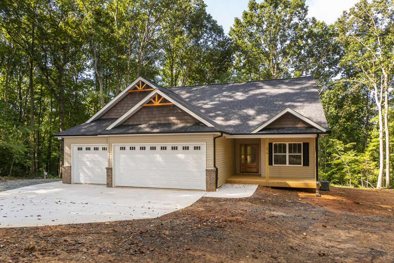 Craftsman House Plan #402-01704 Elevation Photo
