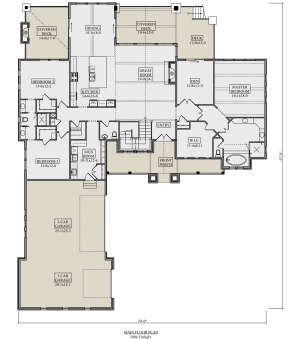 Main Floor for House Plan #5631-00160