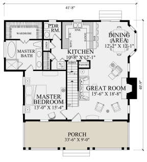 Main Floor for House Plan #7922-00248