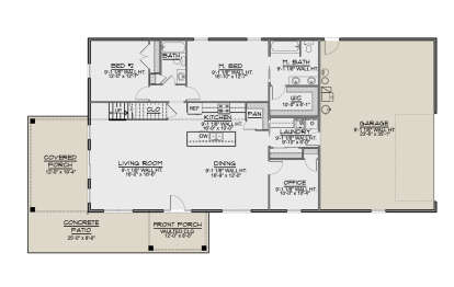 Main Floor for House Plan #5032-00106