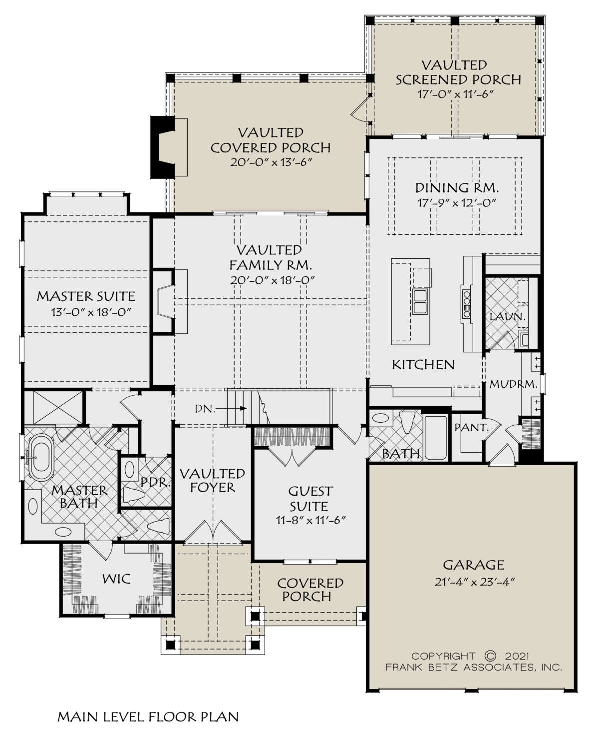 Main Floor for House Plan #8594-00452