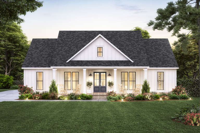 House Plan House Plan #25664 Front Elevation 