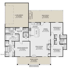 Main Floor for House Plan #4534-00061
