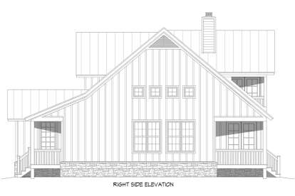 Country House Plan #940-00356 Elevation Photo