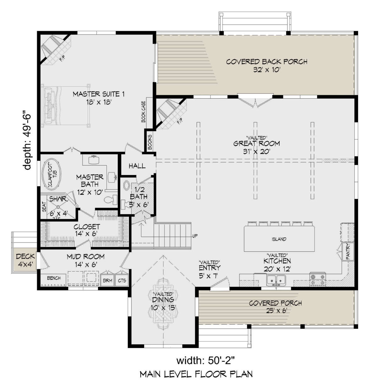 Main Floor for House Plan #940-00356