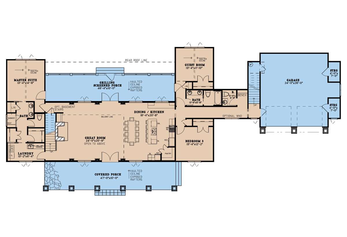 Main Floor for House Plan #8318-00208