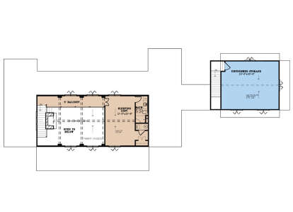 Second Floor for House Plan #8318-00208