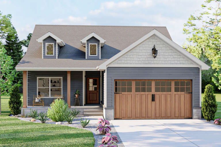 House Plan House Plan #25669 Front Elevation 
