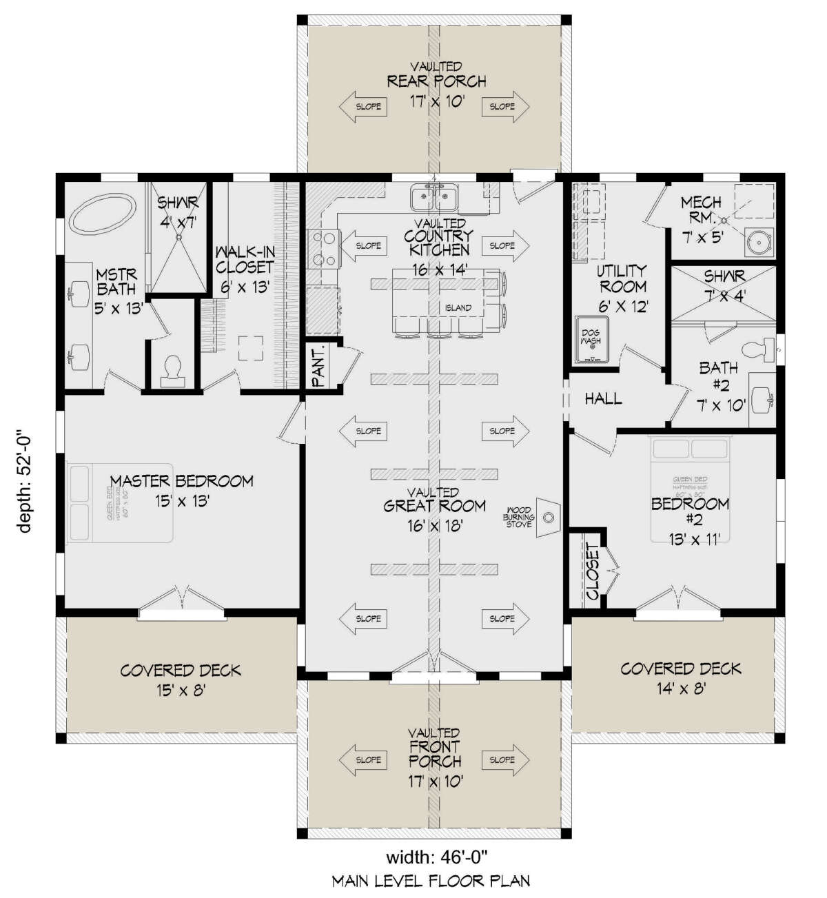 Main Floor for House Plan #940-00357