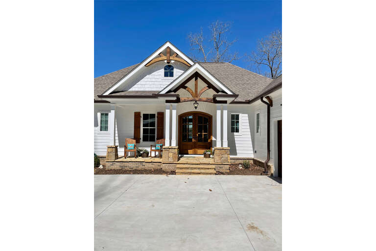 Craftsman House Plan #286-00117 Elevation Photo