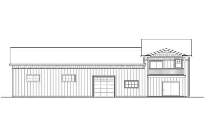 Craftsman House Plan #035-00921 Elevation Photo