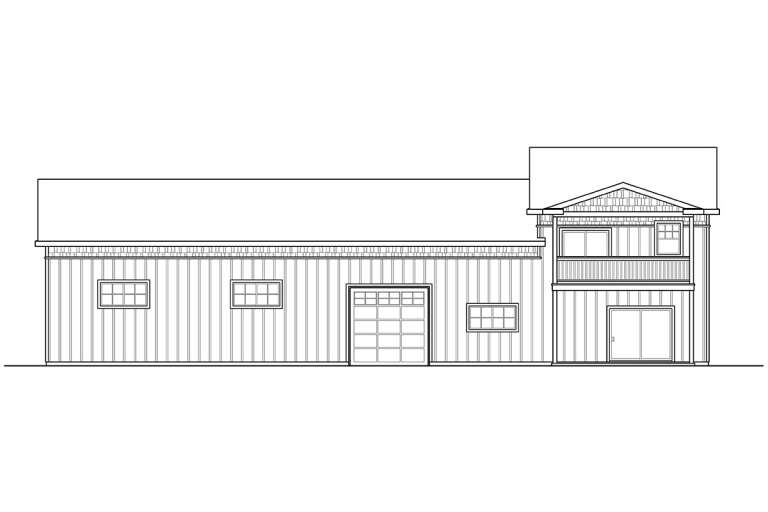 Craftsman House Plan #035-00921 Elevation Photo