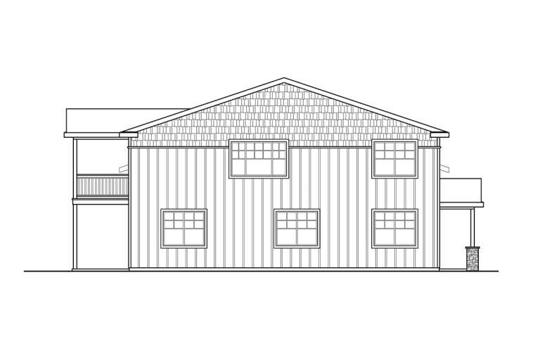 Craftsman House Plan #035-00921 Elevation Photo