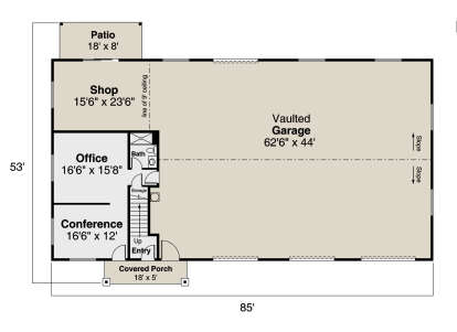 House Plan House Plan #25676 Drawing 1